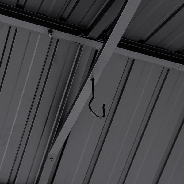 Yardtopia Fremantle 3.6M X 3M Timber & Steel Gable Roof Gazebo Gazebos & Pergolas