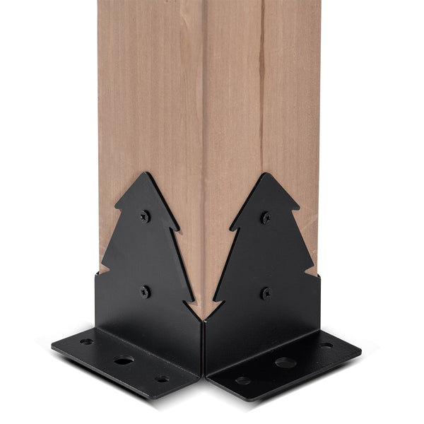 Yardtopia Maryborough 3M X Timber & Steel Double Hip Roof Gazebo Gazebos & Pergolas