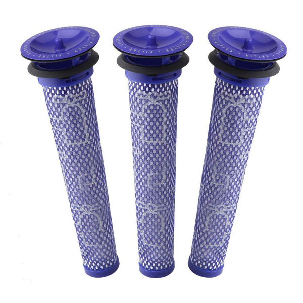 3 X Filters For Dyson V6 V7 V8 Dc58 Dc59 Dc61 Dc62 Stickvac Vacuum Cleaner Parts