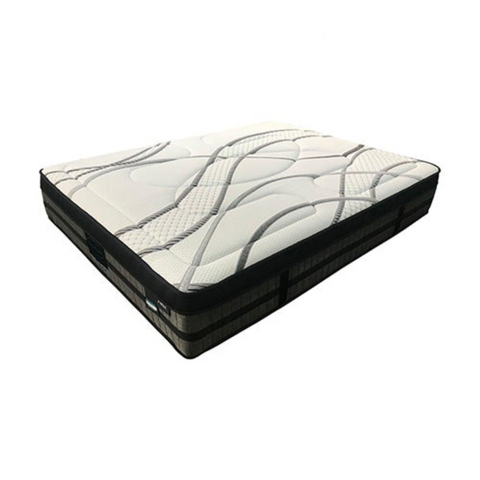 Queen Mattress Pocket Coil Spring Foam Firm Bed 32Cm Thick Mattresses