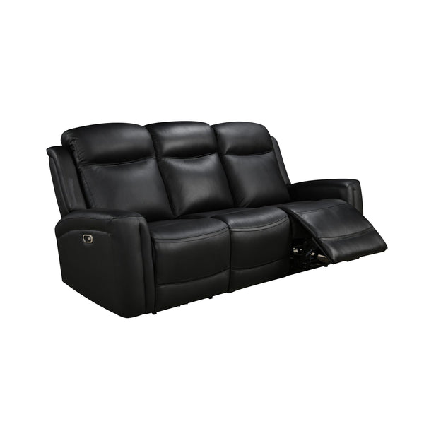 3 Seater Electric Leather/Pvc Black Recliner Electric Massage Chairs