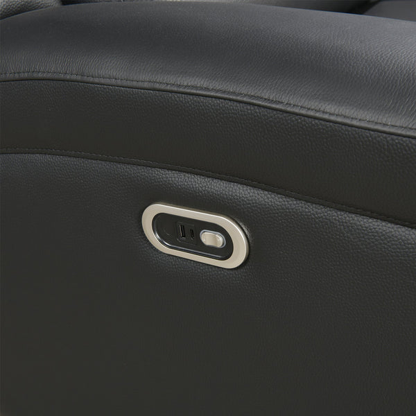 3 Seater Electric Leather/Pvc Black Recliner Electric Massage Chairs