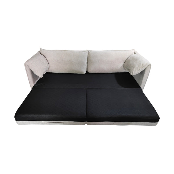 Melbournians Furniture 3 Seater Multifunctional Sofa Bed Fabric Upholstery New Foam Pocket Spring Sofa Beds