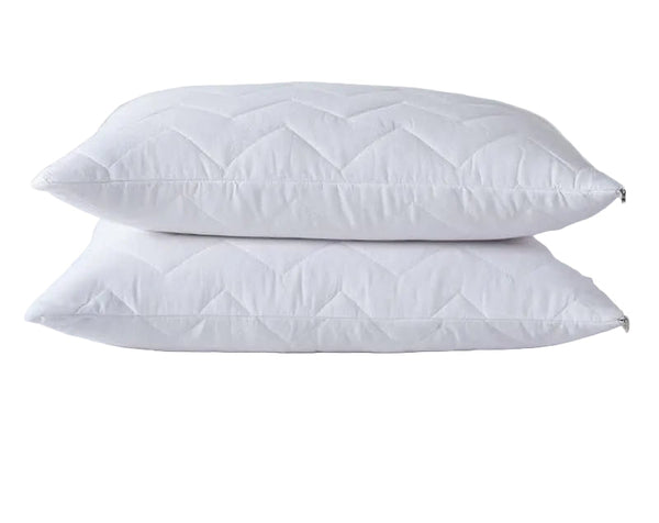 Pillow Cover Protector Pack Of 2 White Pillow Cases