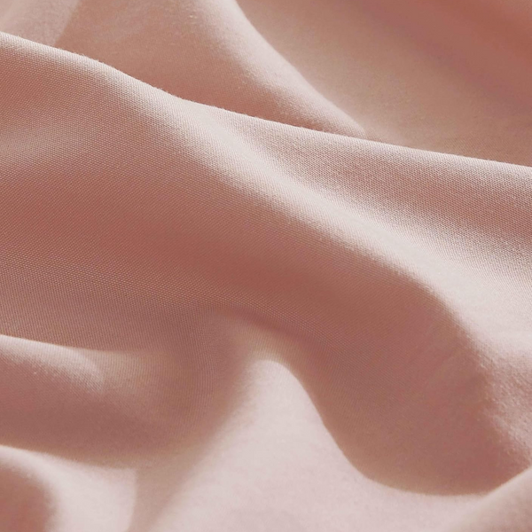 Cleverpolly Washed Microfibre Quilt Cover Set (Pink King) Quilt Covers