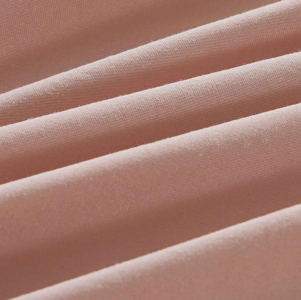 Cleverpolly Twin Pack Washed Microfibre Pillowcase (Pink Standard) Pillow Cases