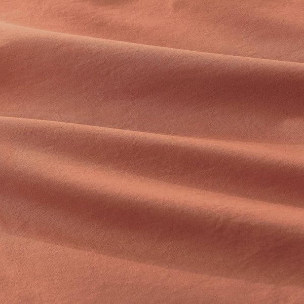 100% Cotton Washed Bed Quilt Cover Set Brick Single Single Bed Quilts