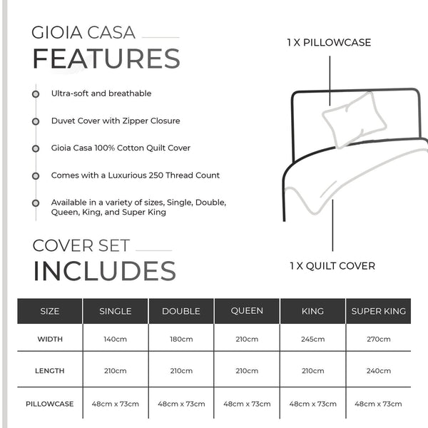 100% Cotton Washed Bed Quilt Cover Set White Single Size Single Bed Quilts