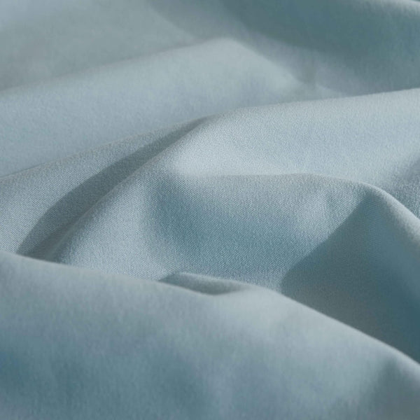 Cleverpolly Washed Microfibre Sheet Set (Blue Single) Sheets