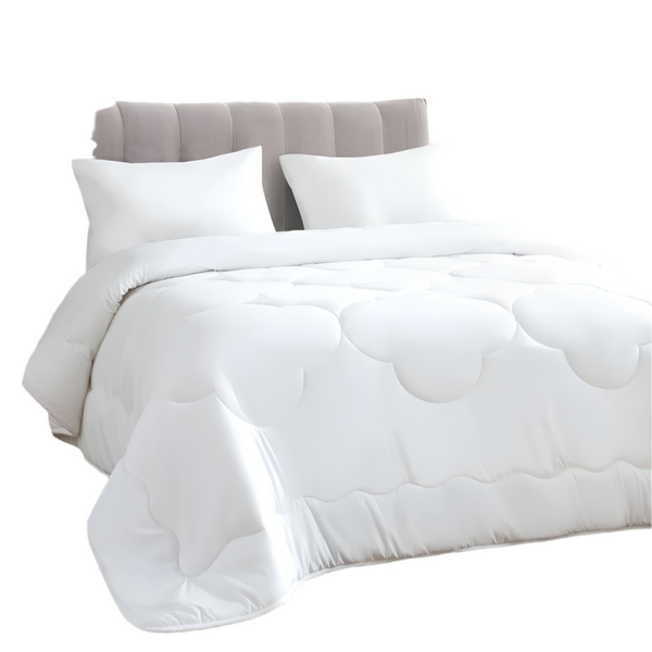 100% Premium Bamboo Microfiber Quilt All Season Ultra Soft Comfy Machine Washable Hypoallergenic & Breathable Duvet With Extra Plush Fabric Luxurious