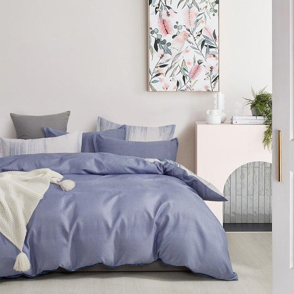 Cleverpolly Chavez Microfiber Reversible Quilt Cover Set Queen Size Quilt Covers