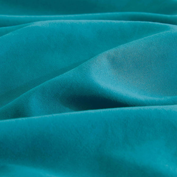 Washed Microfibre Sheet Set (Teal Queen) Sheets