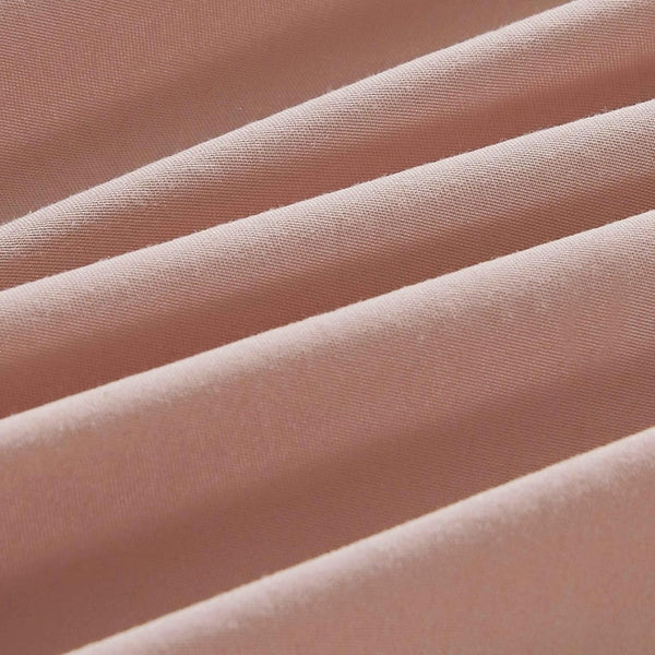 Cleverpolly Twin Pack Washed Microfibre Pillowcase (Pink Square) Pillow Cases