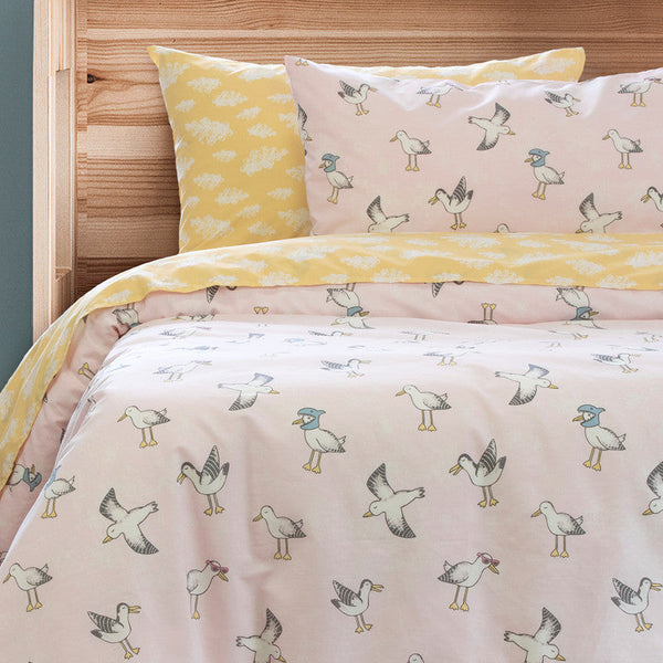 Seagulls Quilt Cover Set Single Quilt Covers