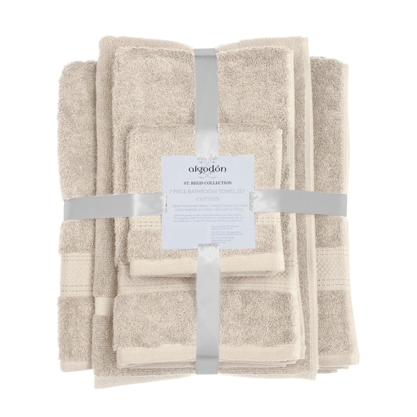 St Regis Collection Towel Pack 7Pc Towels & Washcloths