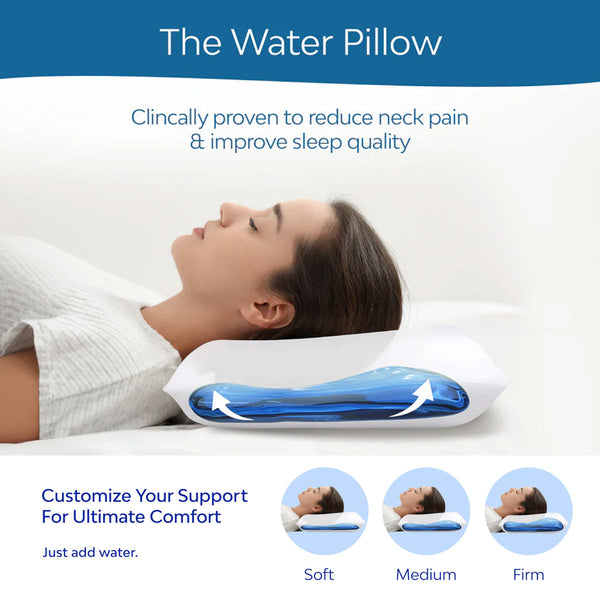 Mediflow Elite Premium Fiber Water Pillow 50 X 70 Cm Pillows