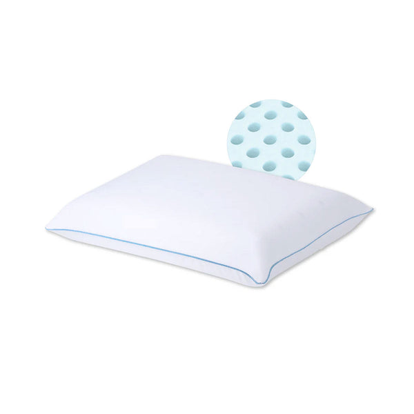 Mediflow Elite Premium Fiber Cooling Gel Memory Foam Water Pillow 44 X 66 Cm Pillows