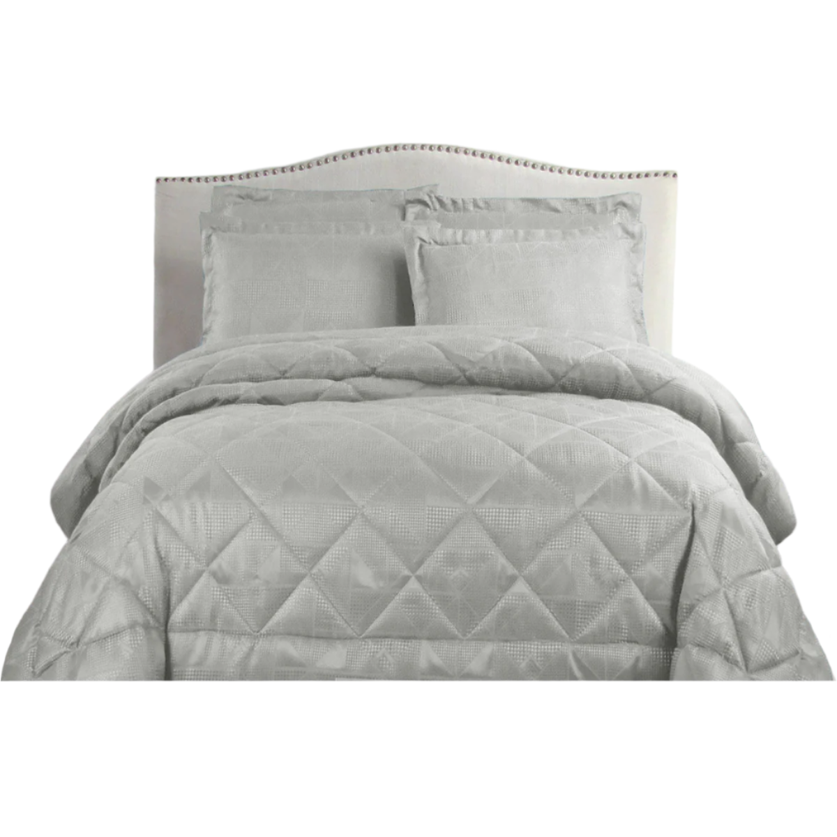 Hotel Living Eli Comforter Set King Silver King Comforter Sets