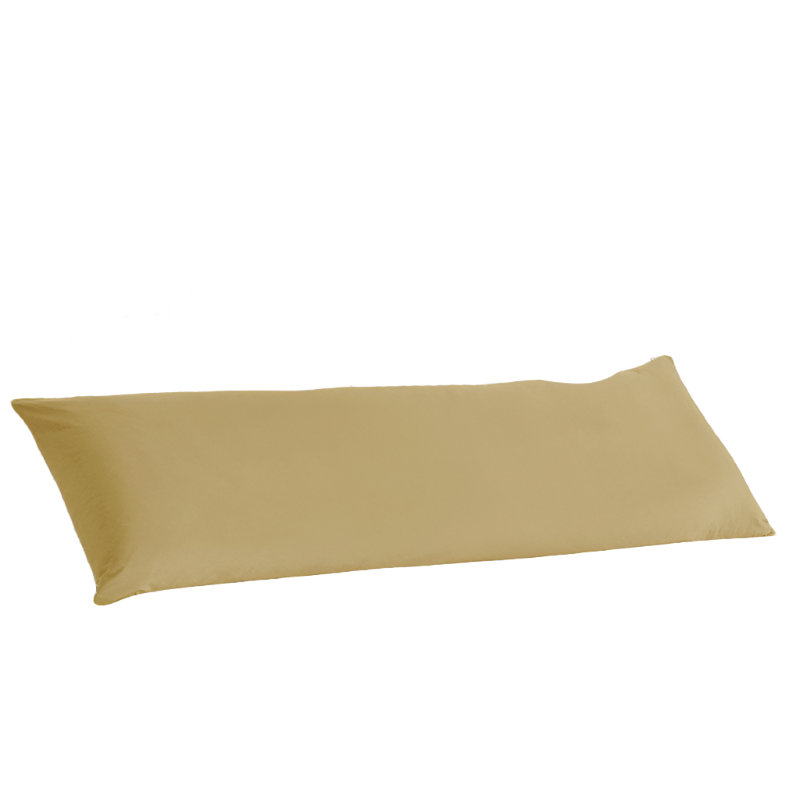 Artex 100% Cotton Body Pillowcase Latte Pillow Cases