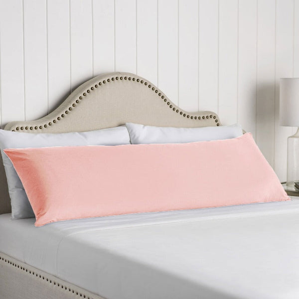 Artex 100% Cotton Body Pillowcase Light Peach Pillow Cases