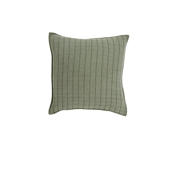 Bianca Bari Green Square Filled Cushion 43Cm Home Decor Cushions & Decorative Pillows