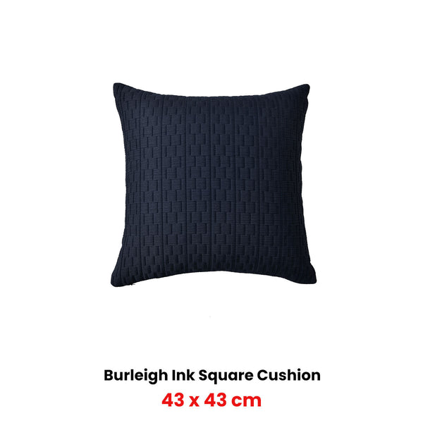 Bianca Burleigh Ink Square Filled Cushion 43 X 43Cm Cushions & Decorative Pillows