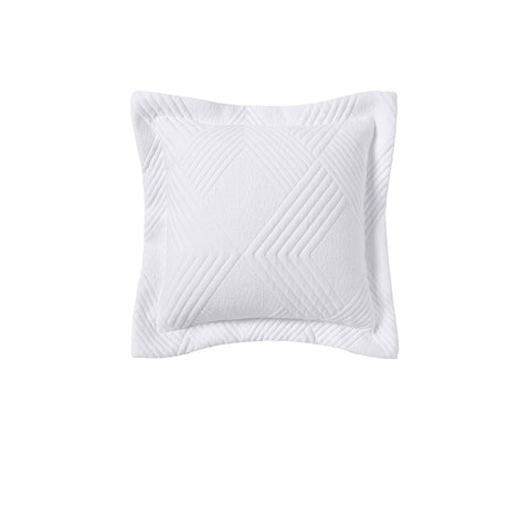 Bianca Cassiano White Square Filled Cushion 43Cm Home Decor Cushions & Decorative Pillows
