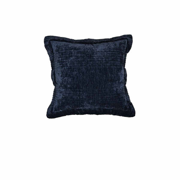 Bianca Cyrano Indigo Square Filled Cushion 43 X 43Cm Pillow Cases