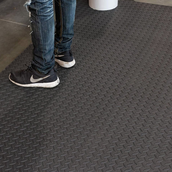 Tool Masters Charcoal Colour Anti Fatigue Grip Mat Roll 236 X 117 Cm Door Mats & Floor Mats
