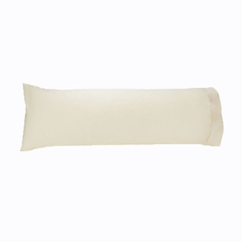 Easyrest 250Tc Cotton Body Pillowcase Cream Pillow Cases
