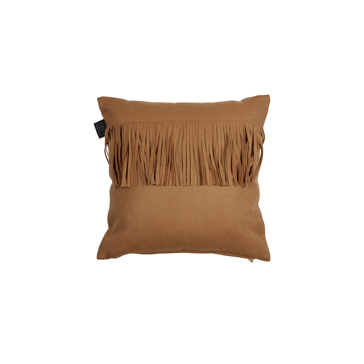Frey Brown Square Filled Cushion 40Cm X Cushion Covers