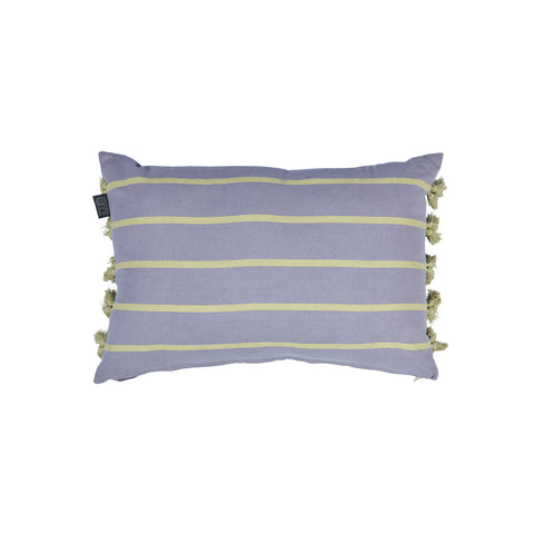 Kaat Amsterdam Jelke Mauve Stripes Oblong Filled Cushion 40Cm X 60Cm Cushions & Decorative Pillows