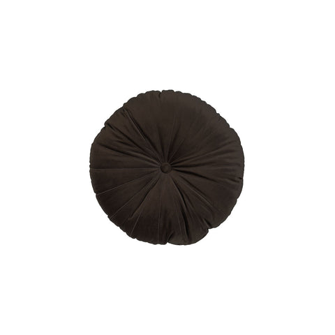 Mandarin Brown Round Filled Cushion 40Cm Diameter Cushion Covers