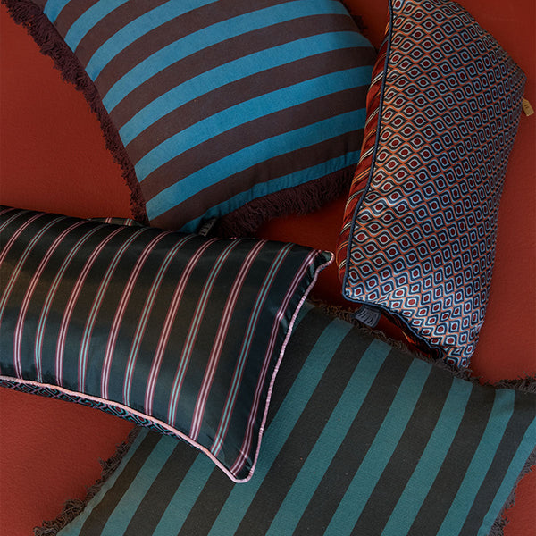 Meja Green Reversible Oblong Filled Cushion 30Cm X 50Cm Cushion Covers