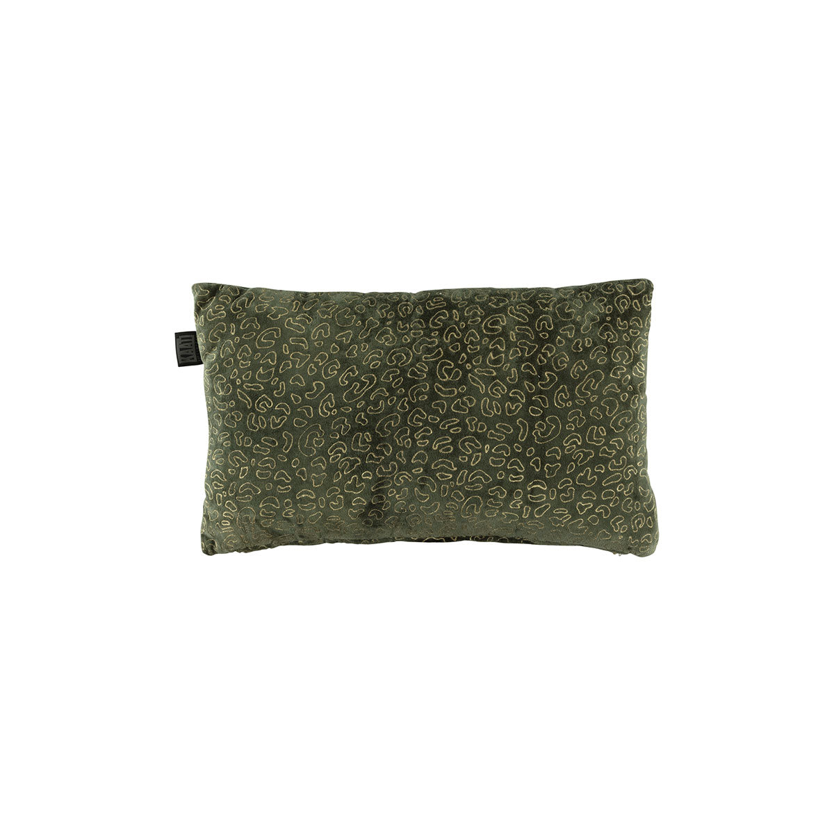 Spartan Green Animal Print Oblong Filled Cushion 30Cm X 50Cm Cushion Covers