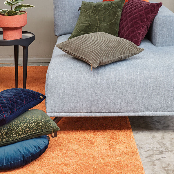 Spartan Green Animal Print Oblong Filled Cushion 30Cm X 50Cm Cushion Covers