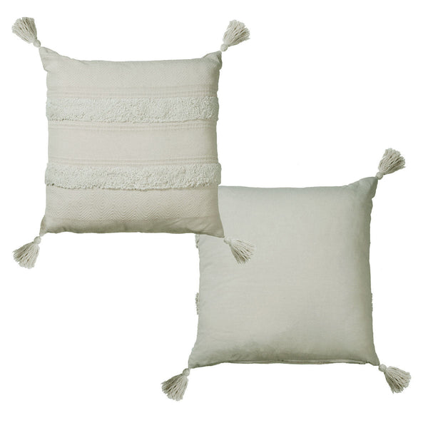 Accessorize Indra Cotton Cushion Cover Grey Cushion Covers