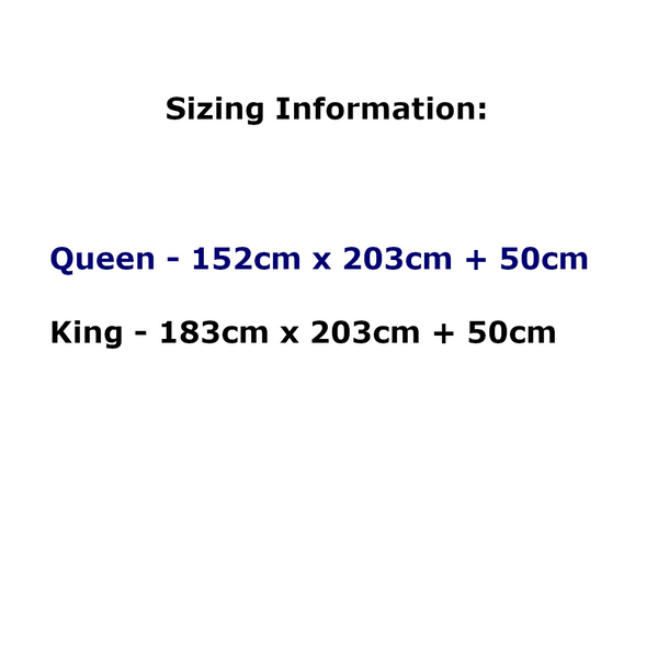 Accessorize White Bamboo Cotton Fitted Sheet 50Cm Wall King Sheets