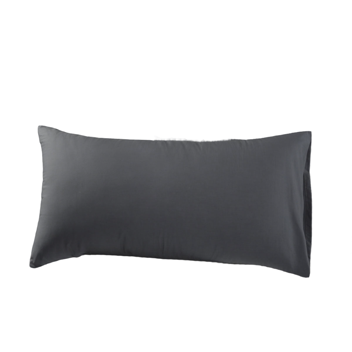 Accessorize Pair Of Cotton Polyester King Pillowcases Charcoal Pillow Cases