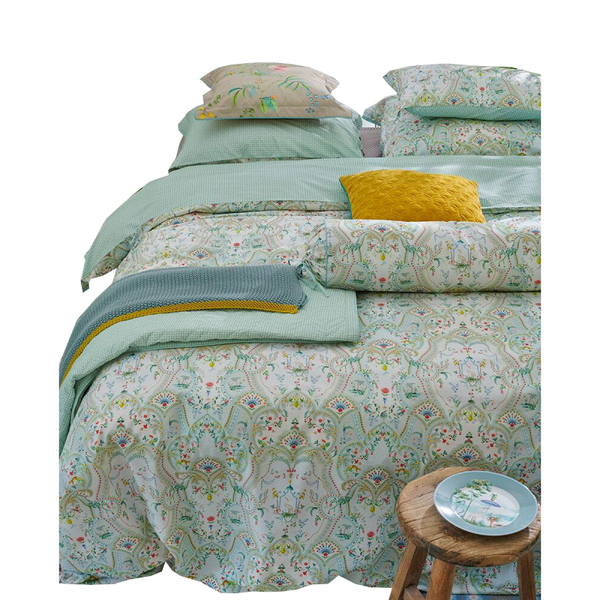 Pip Studio Curious Animals White Cotton Quilt Cover Set King Quilt Covers