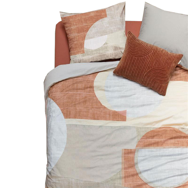 Vtwonen Pale Colouring Natural Cotton Quilt Cover Set King Quilt Covers