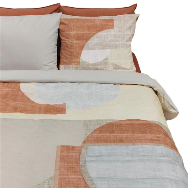 Vtwonen Pale Colouring Natural Cotton Quilt Cover Set Queen Quilt Covers