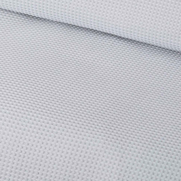 Accessorize Silver Waffle Polyester Quilt Cover Set Queen Quilt Covers