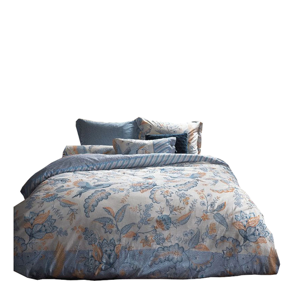 Pip Studio Royal Birds Blue 100% Cotton Quilt Cover Set Quilt Covers