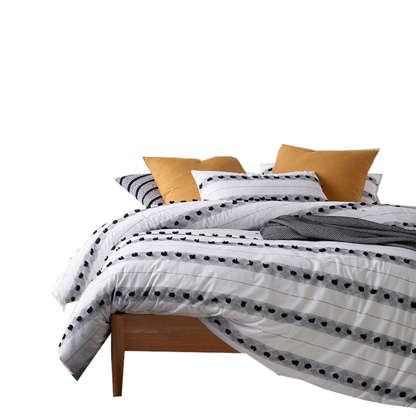 Design Homewares Serapian Cotton Quilt Cover Set Quilt Covers