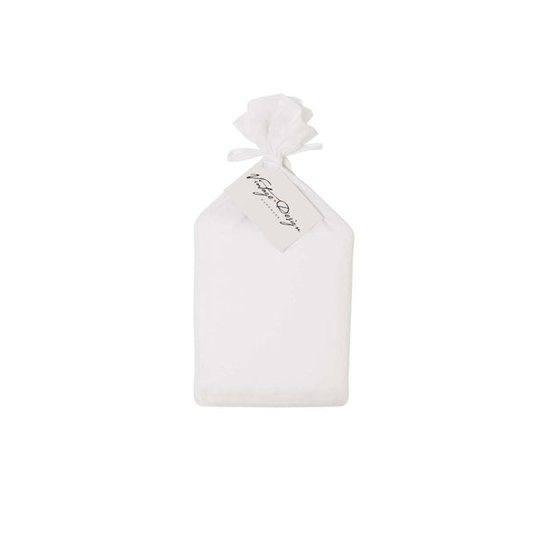 Design Homewares White French Linen Valance 35Cm Wall Super King Other Bedding