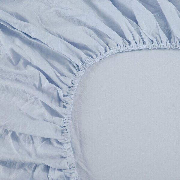 1000Tc Linen Bamboo Fitted Sheet Combo Set Plein Air Single Sheets