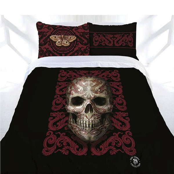 Anne Stokes Skull Quilt Cover Set Single Quilt Covers
