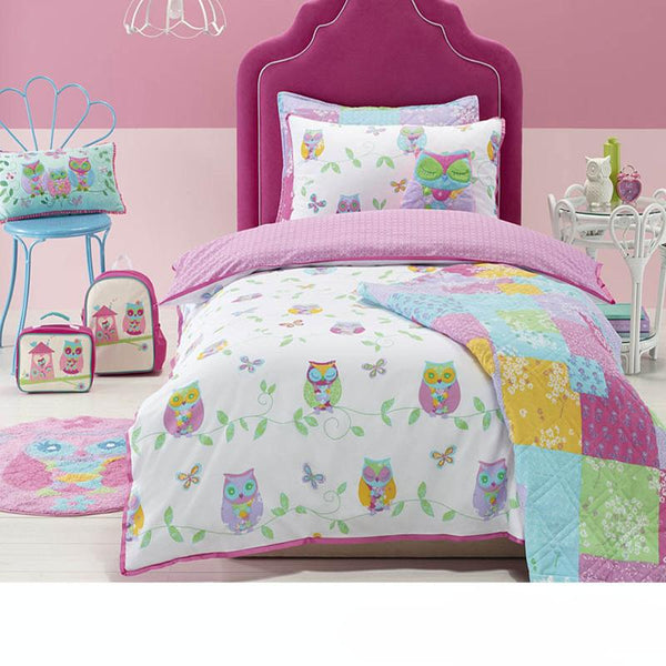 Jiggle & Giggle Owl Song Quilt Cover Set Double Quilt Covers