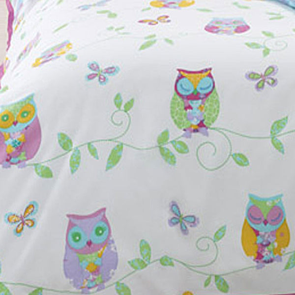 Jiggle & Giggle Owl Song Quilt Cover Set Single Quilt Covers